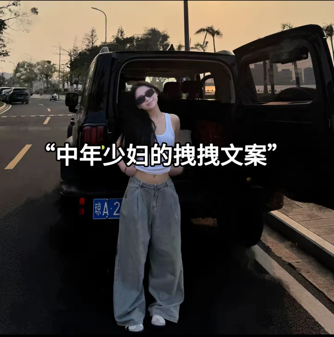 “中年少妇的拽拽文案Ⅱ～