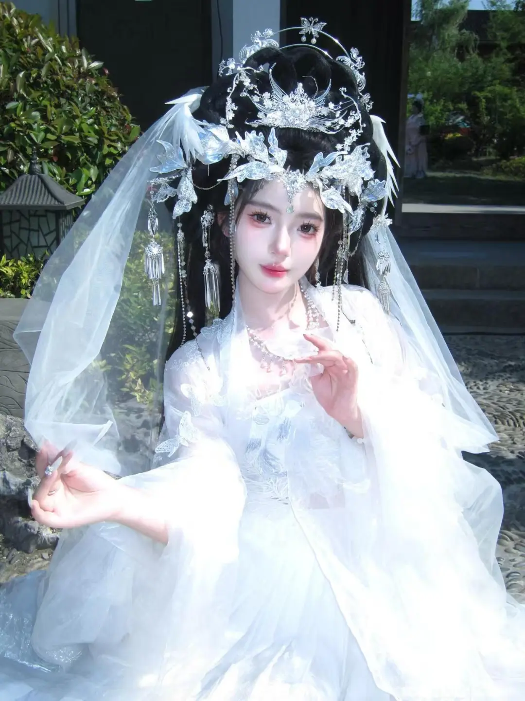 被她美哭‼️古装仙女啊～