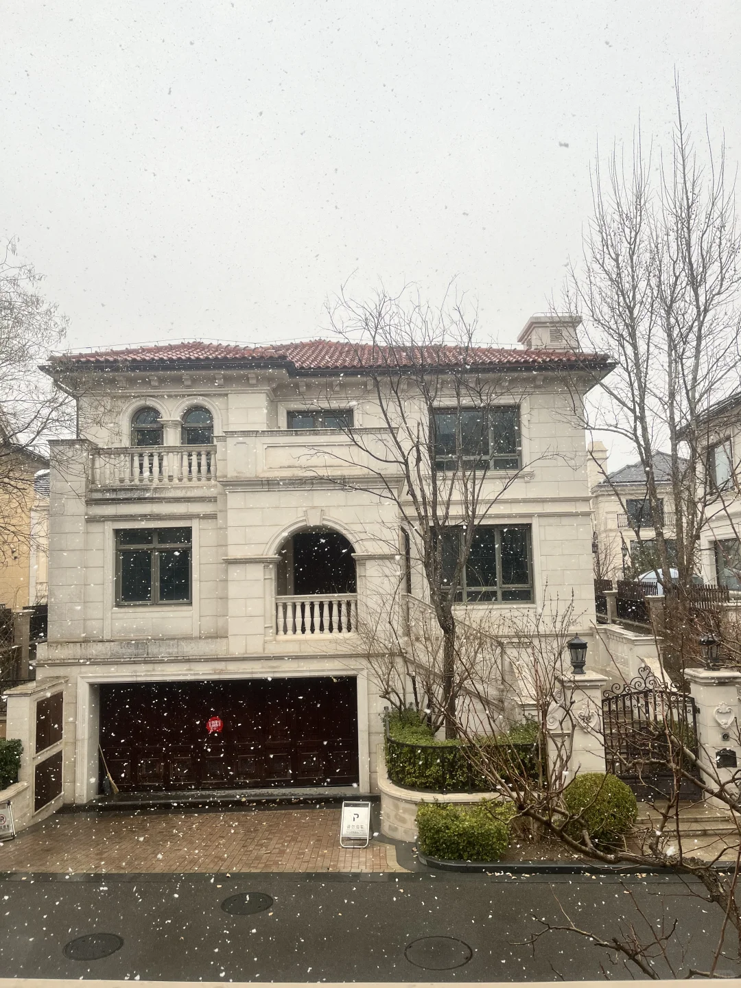 不愧是朝阳第一墅｜北京春雪❄️润泽御府好美