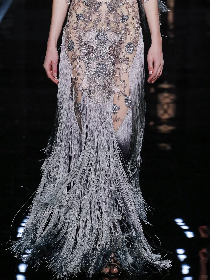 秀场碎片| Reem Acra 2016秋季🕸️薄如蝉翼