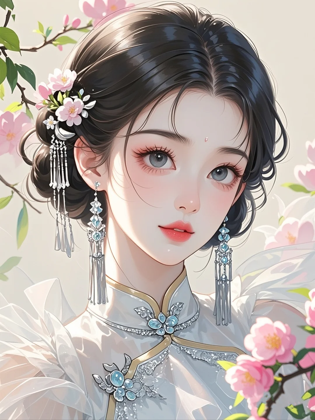 民国风旗袍美人