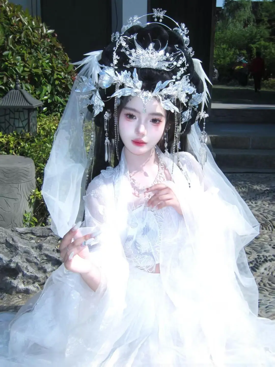 被她美哭‼️古装仙女啊～