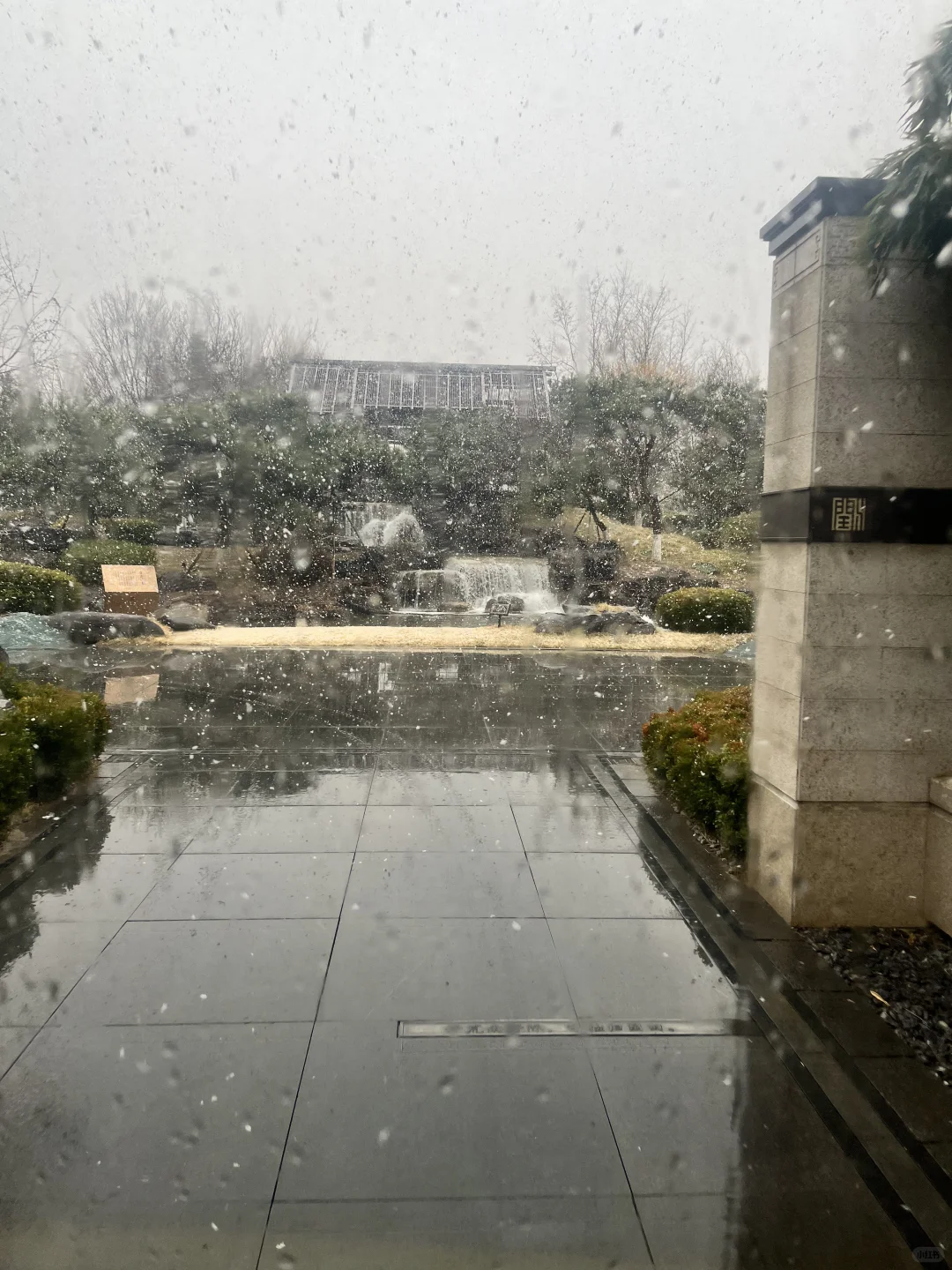 不愧是朝阳第一墅｜北京春雪❄️润泽御府好美