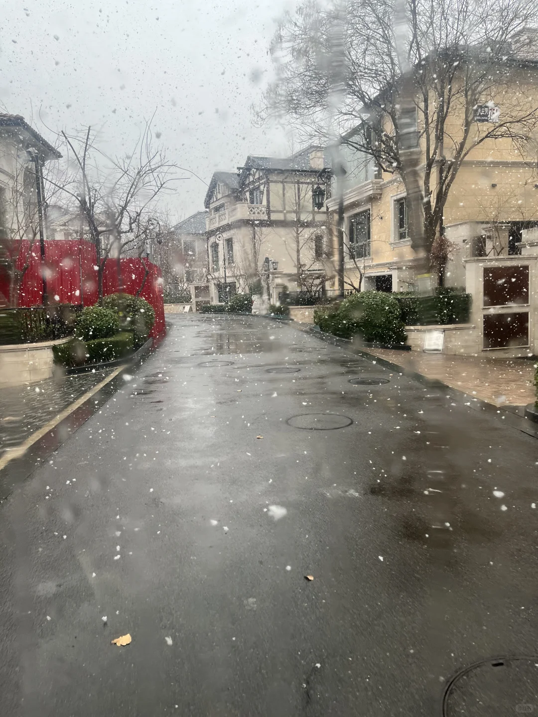 不愧是朝阳第一墅｜北京春雪❄️润泽御府好美
