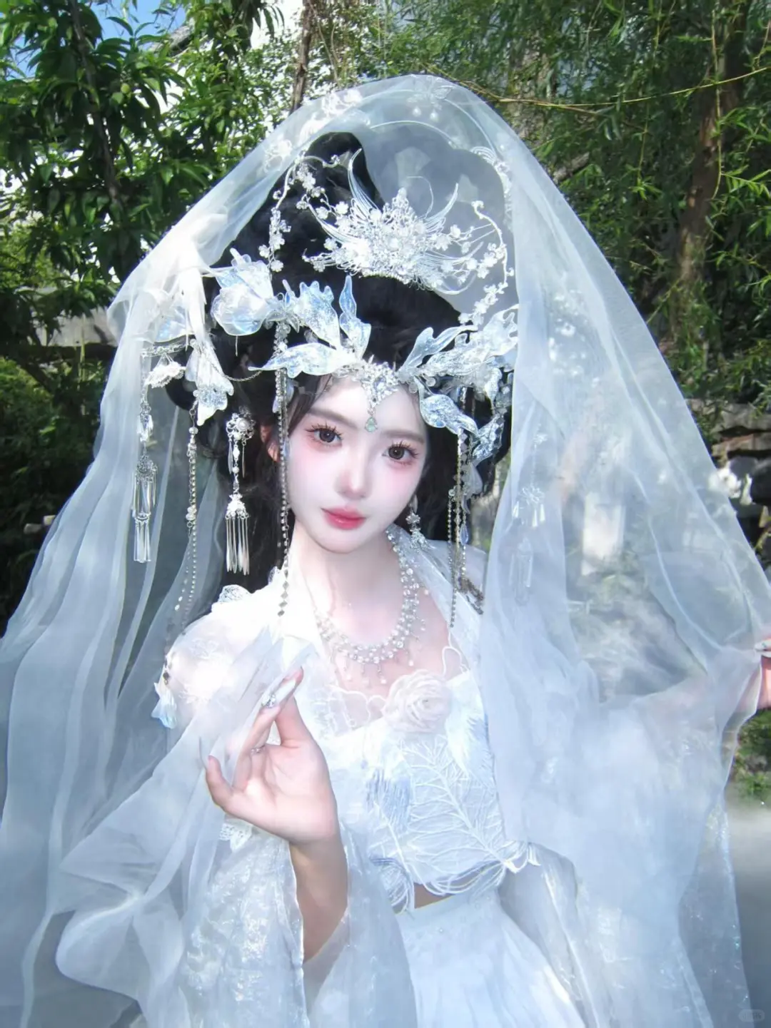 被她美哭‼️古装仙女啊～