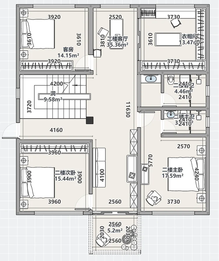 房屋拆架子啦 整体外观展现🏡