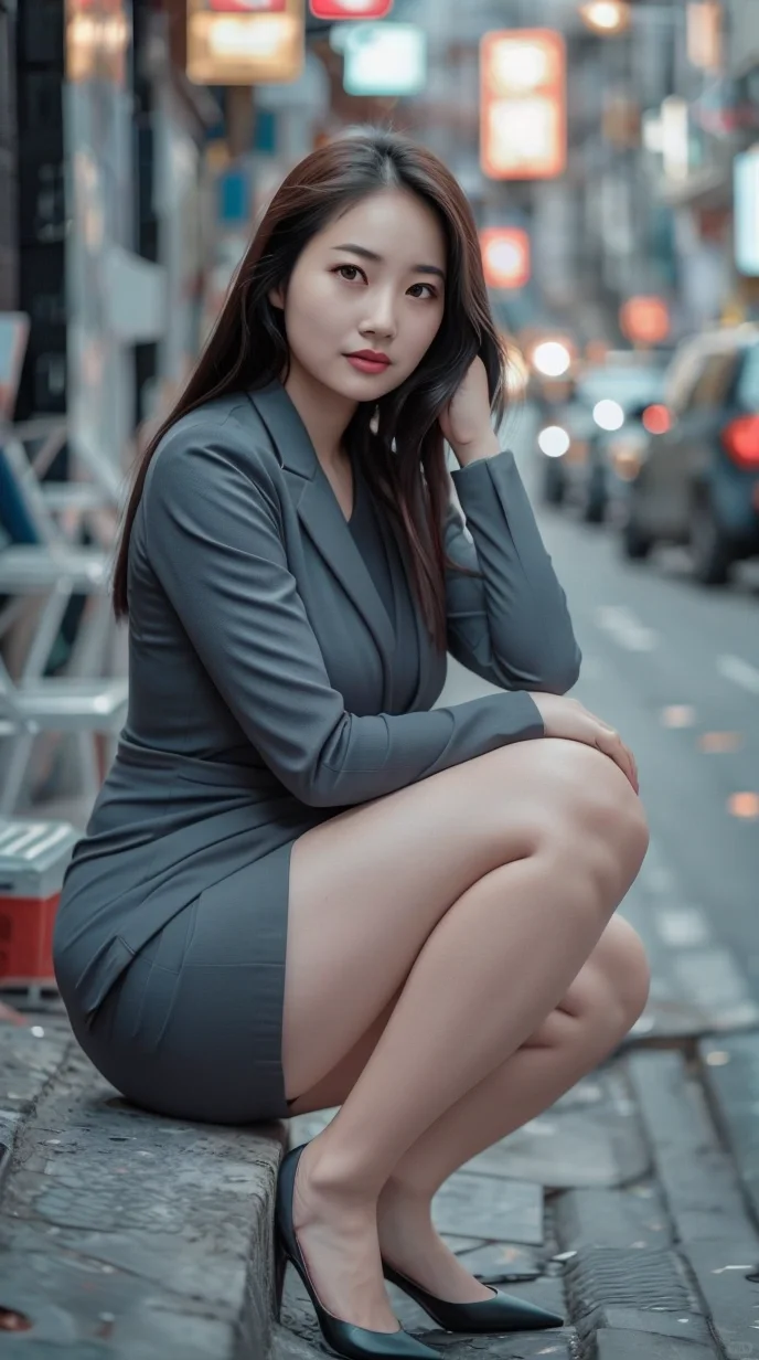 丰腴可人职业女性，应该有人喜欢这种类型
