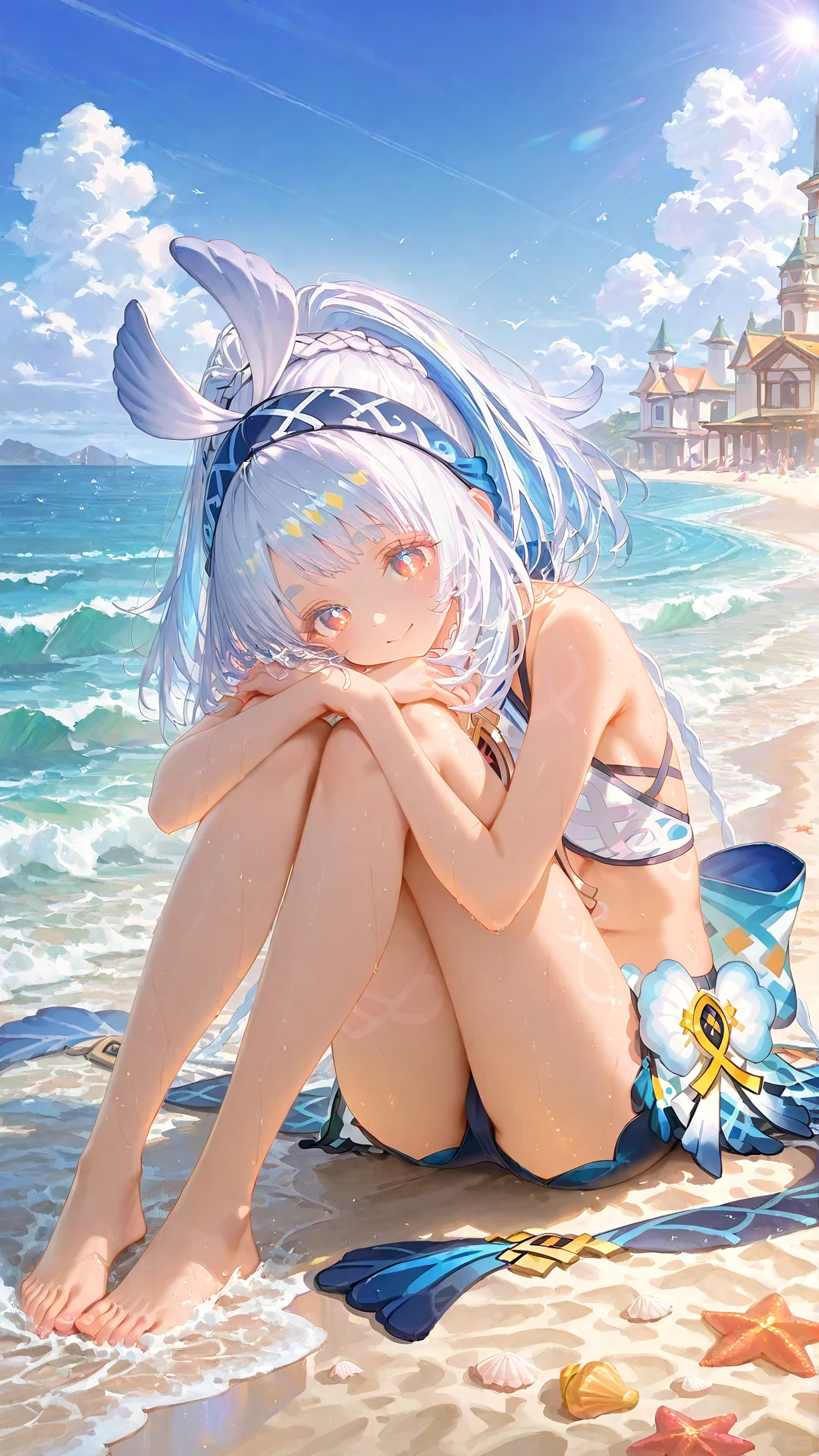 day22 沙滩·夏日·玛拉妮 粉丝点图