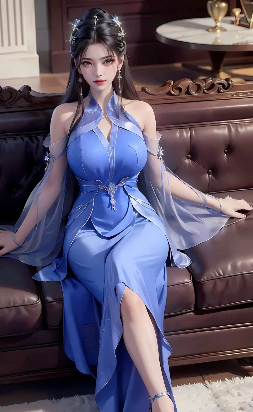 仙逆李慕婉，国漫美女ai绘画