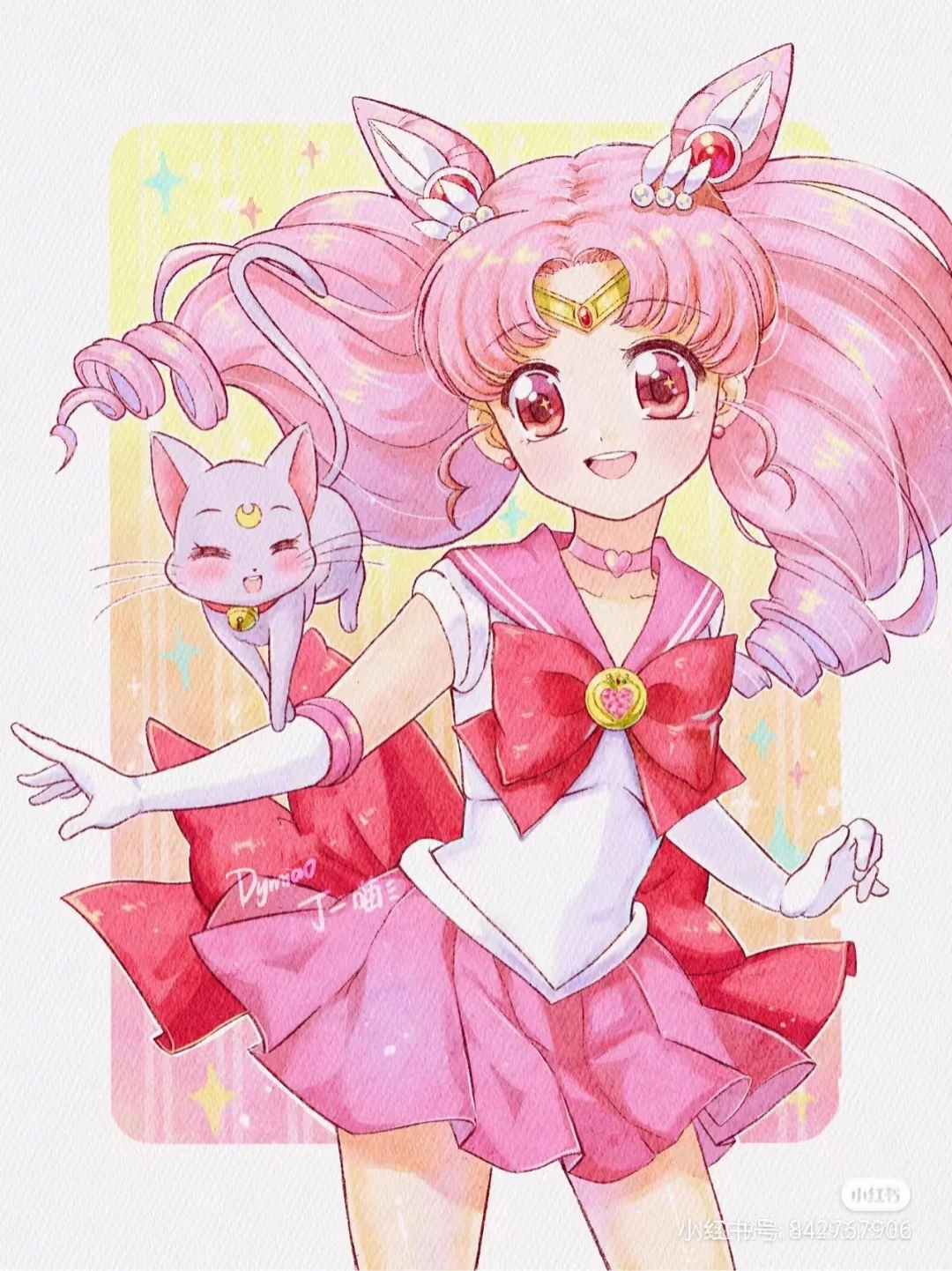 这张也太可爱了吧！月野之月