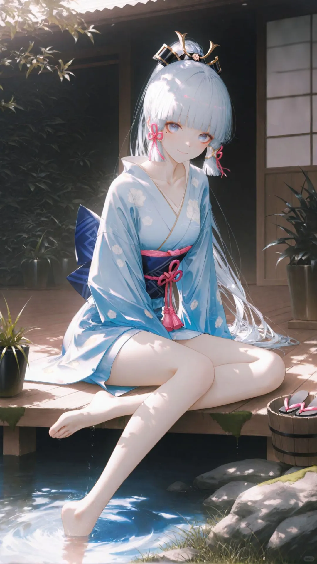 神里绫华｜悠闲夏日