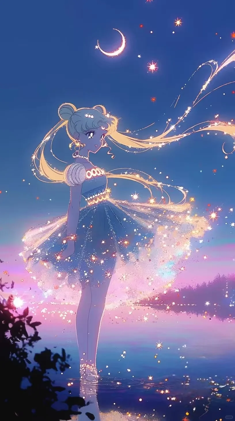 闪闪发光的美少女