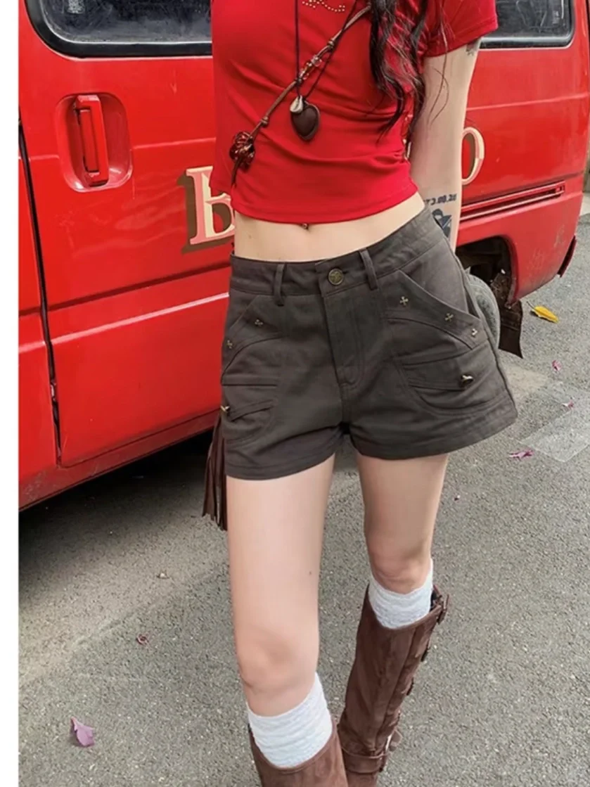 辣妹工装短裤🥵🥵