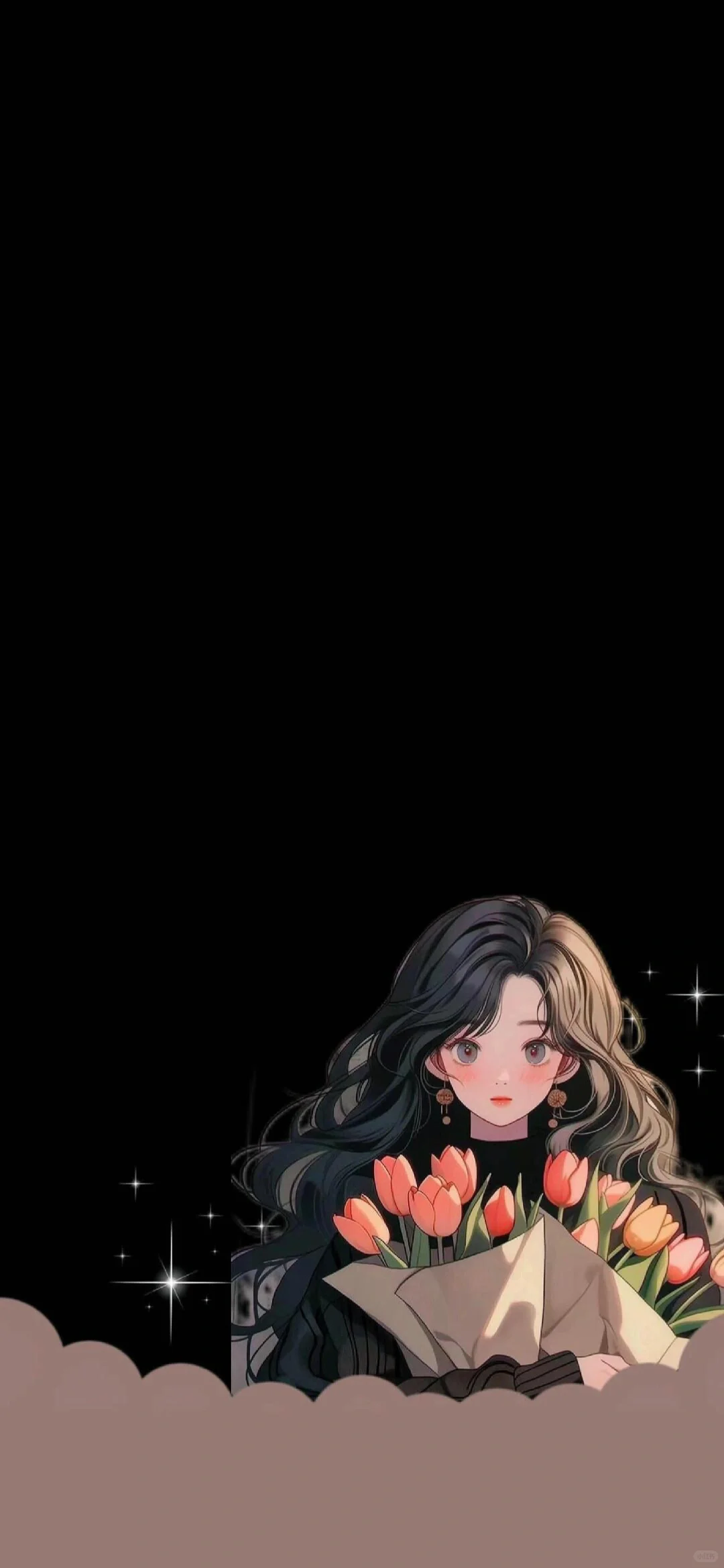 星空下的美少女~