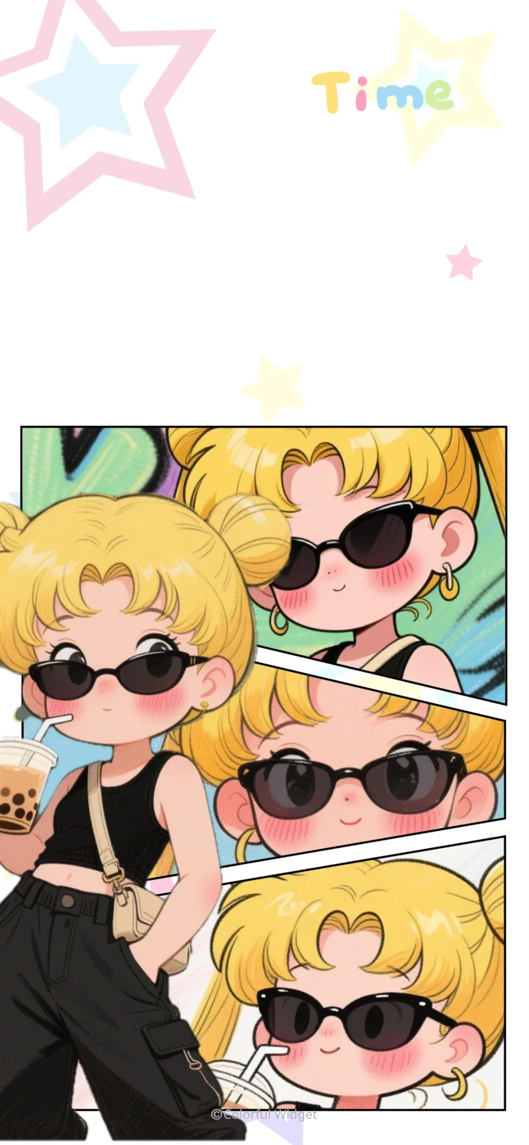 美少女战士酷girl动态壁纸分享来啦～