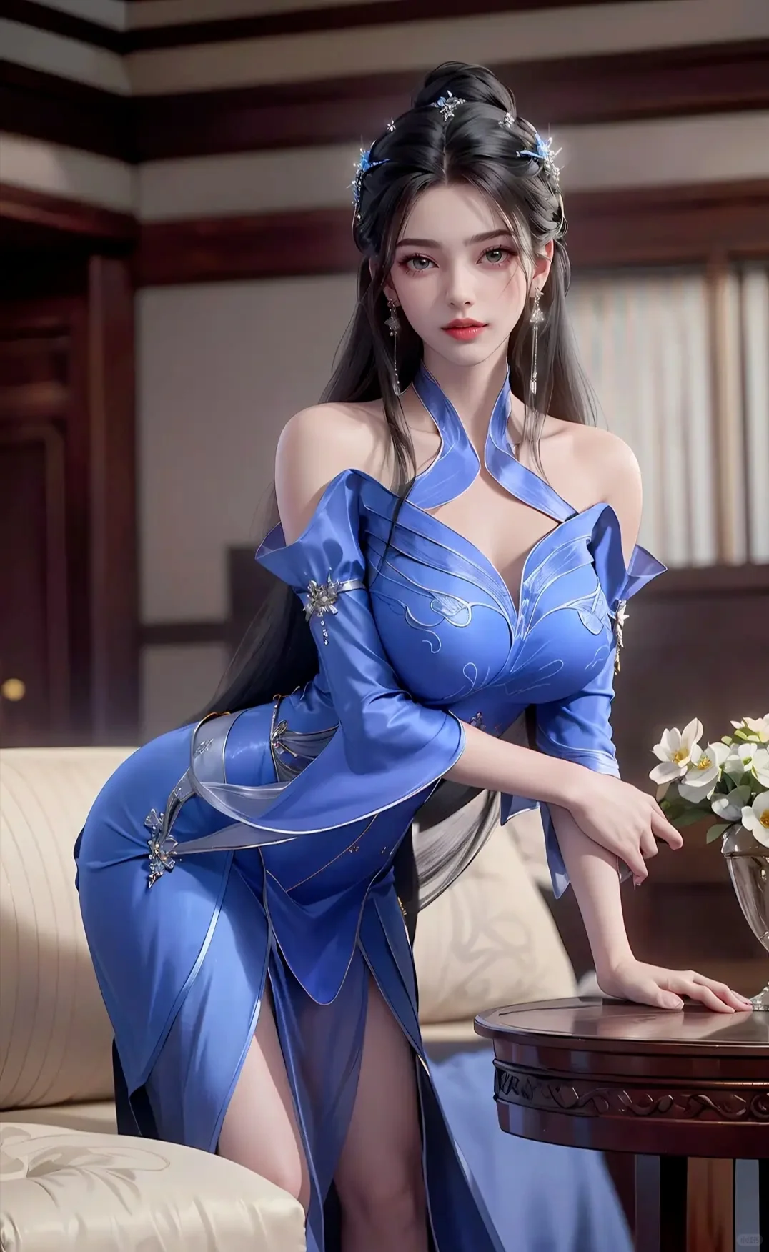 仙逆李慕婉，国漫美女ai绘画
