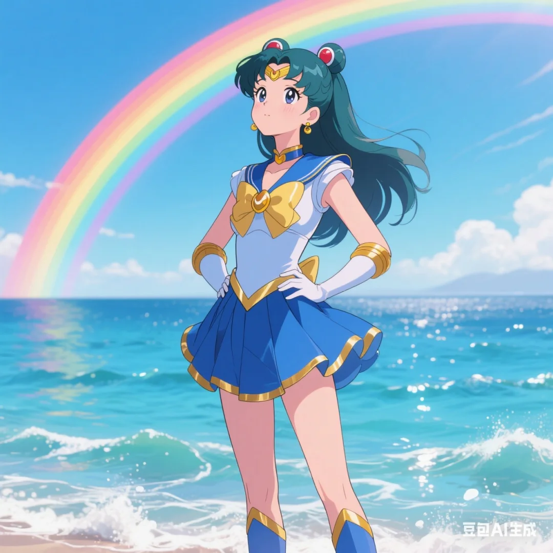 清新甜美可爱的美少女战士！