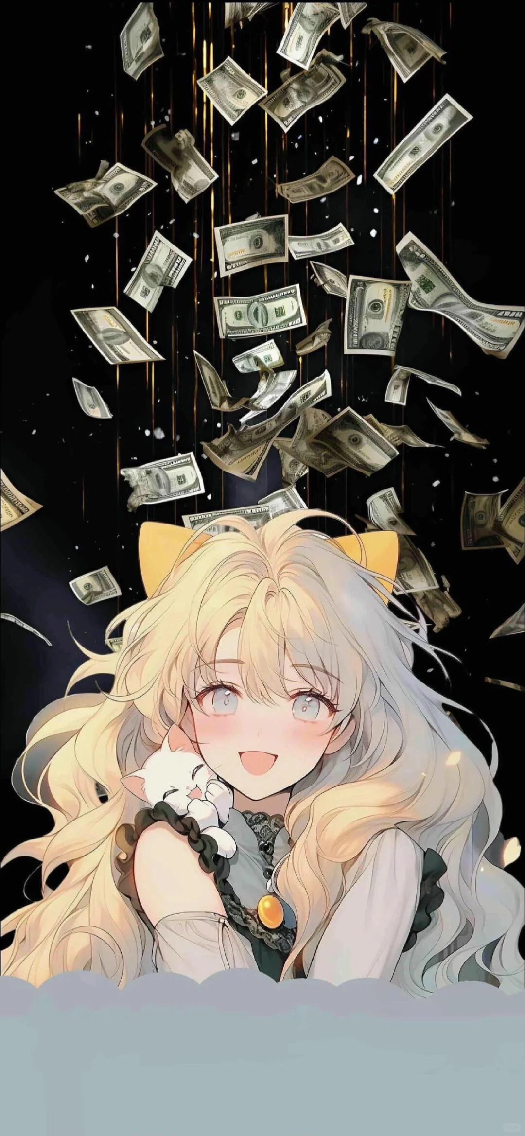 星空下的美少女~