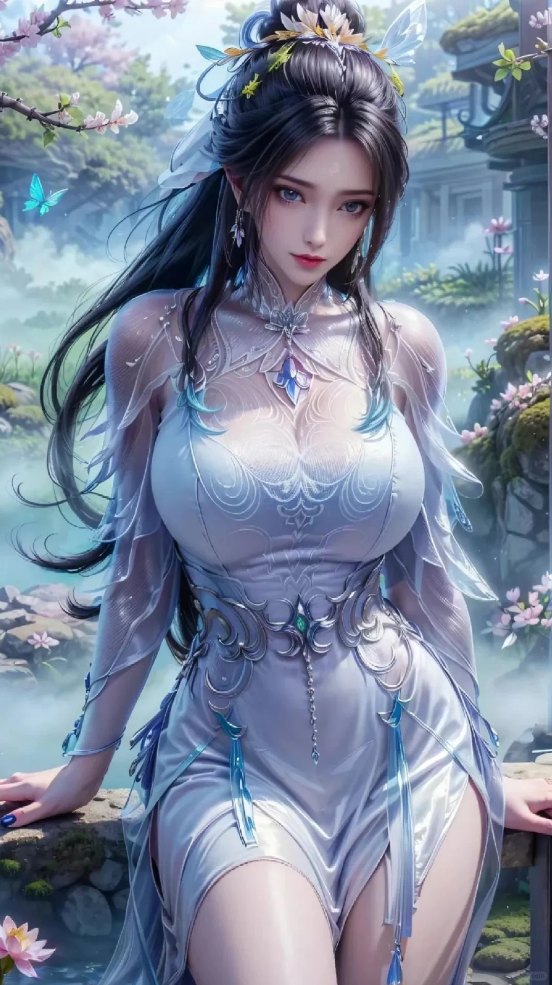 师姐陆雪琪真的很哇塞，国漫ai绘画