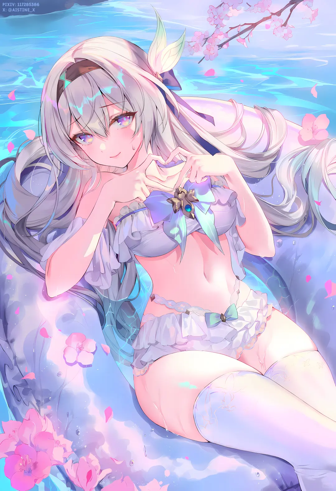 流萤的夏日比心 💜