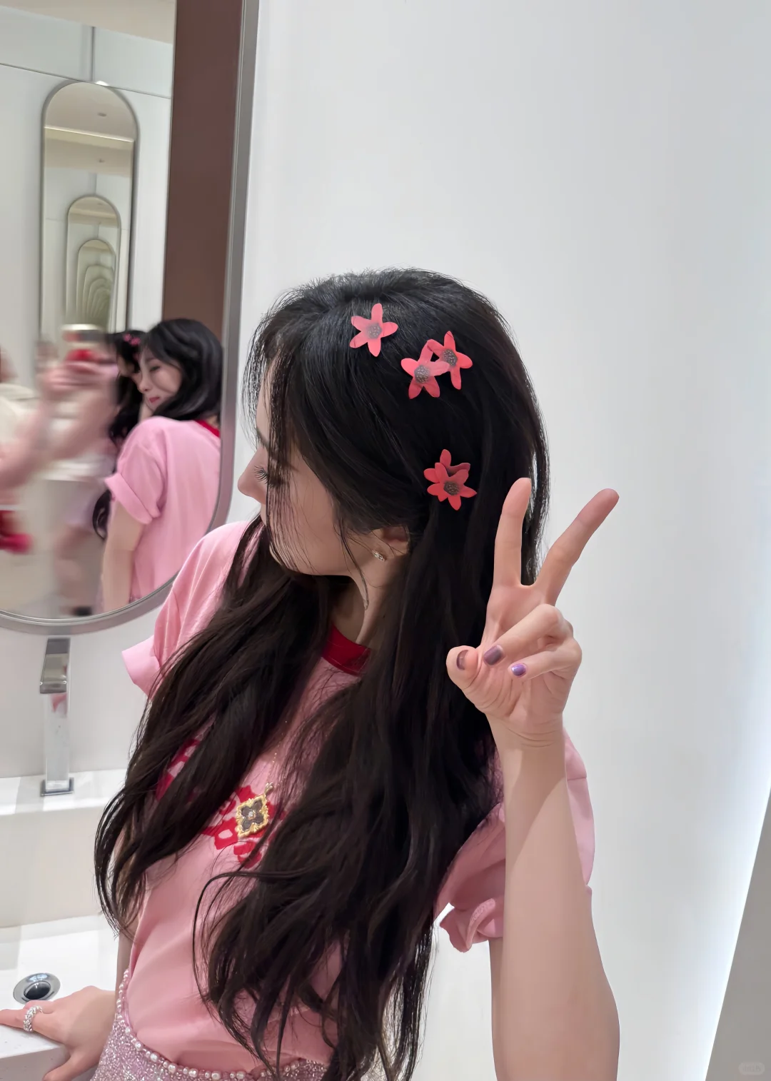 39岁的杨幂，这美少女感，太nice了