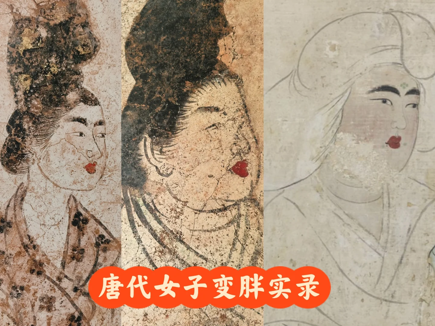 Looking my face! 唐代女子丰腴之路