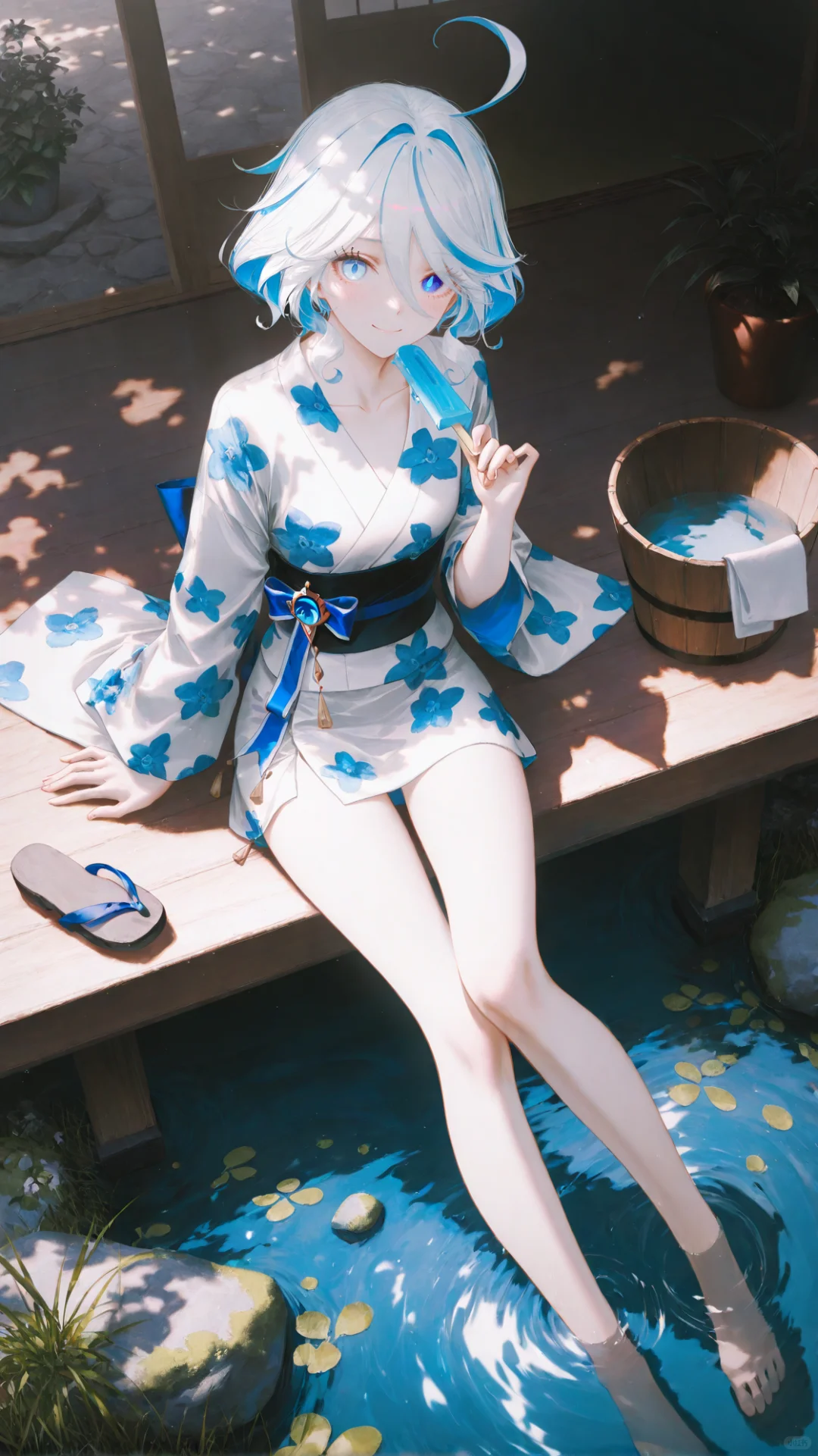 芙宁娜｜悠闲夏日