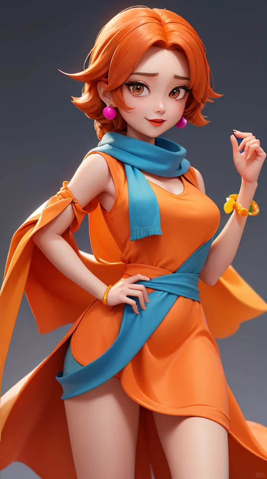 🎀卡哇伊3D立体美女人物壁纸，萌到犯规！