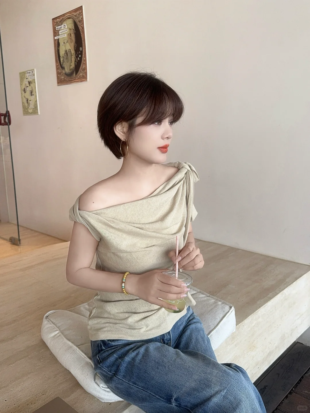 短发女孩的精致法则：一点金色刚刚好