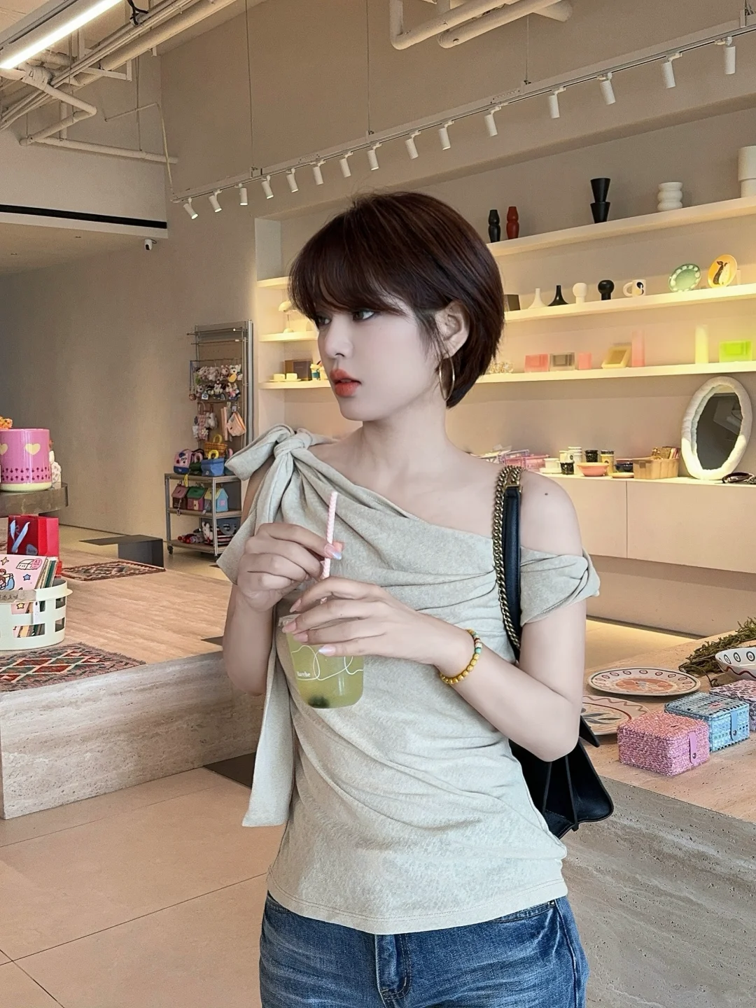 短发女孩的精致法则：一点金色刚刚好
