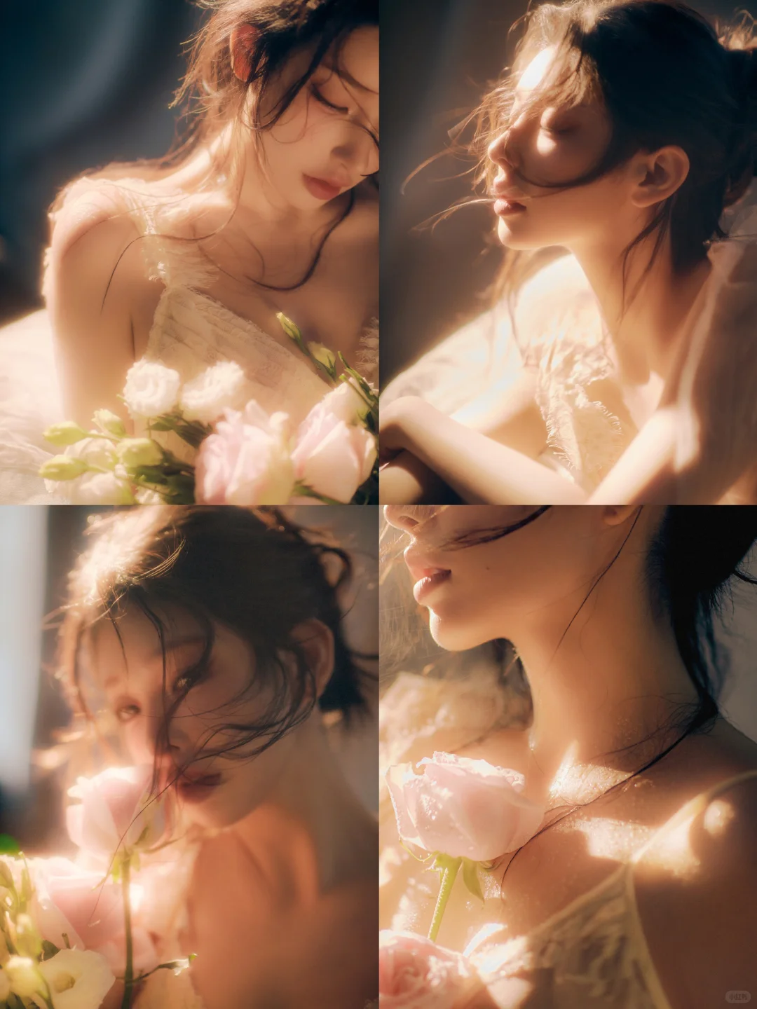 斩男又斩女🌸唯美氛围感法式鲜花少女写真