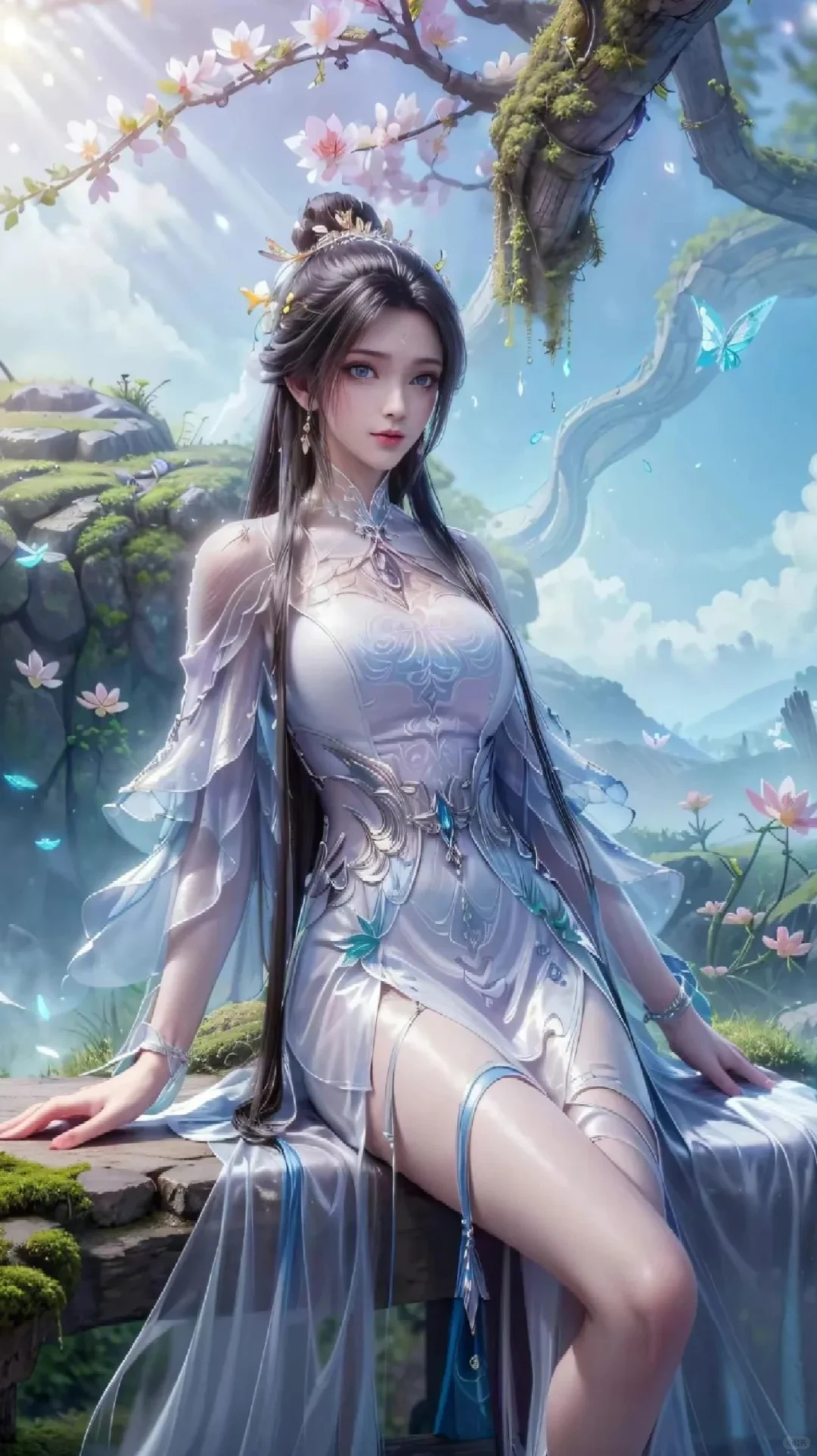 师姐陆雪琪真的很哇塞，国漫ai绘画