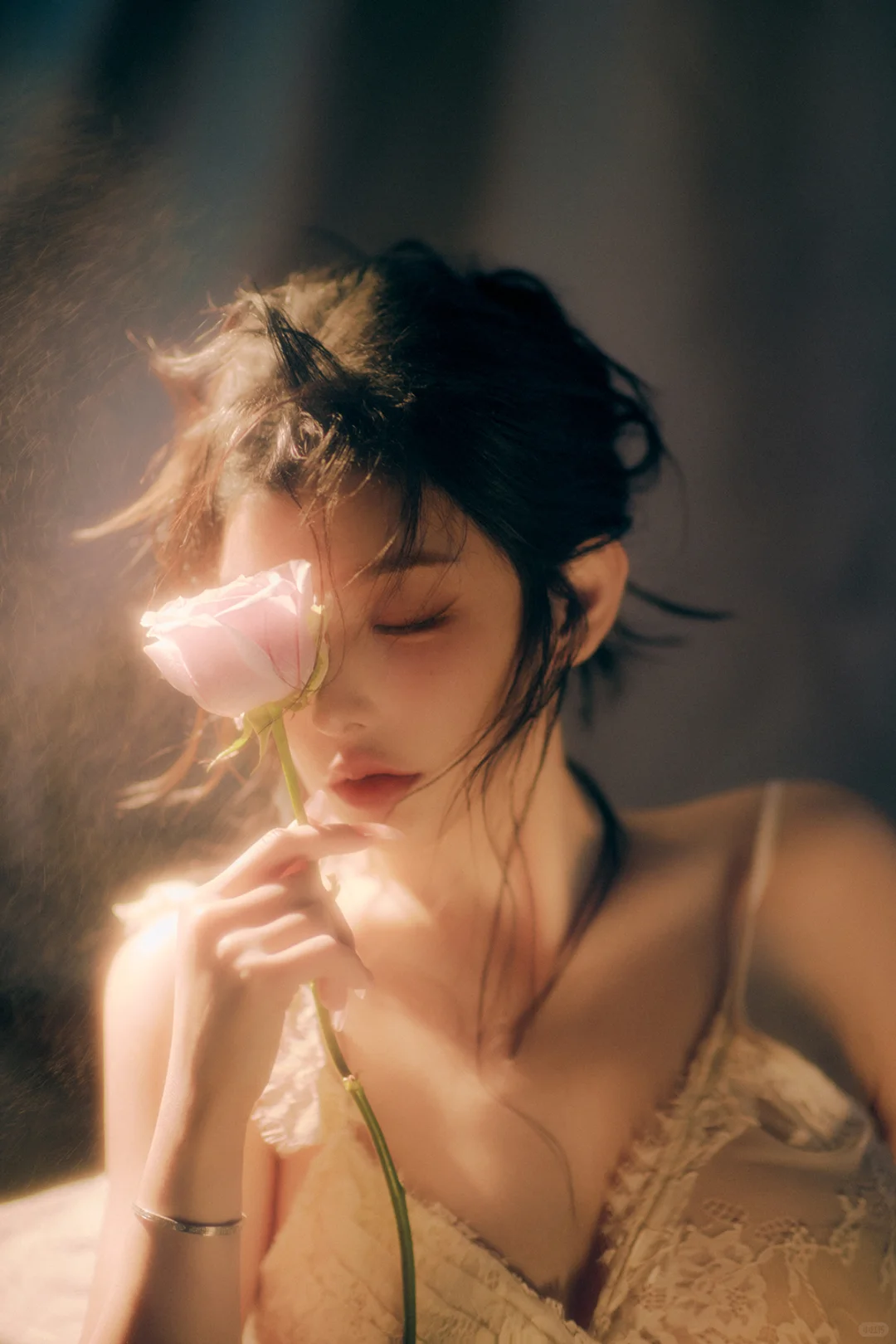 斩男又斩女🌸唯美氛围感法式鲜花少女写真