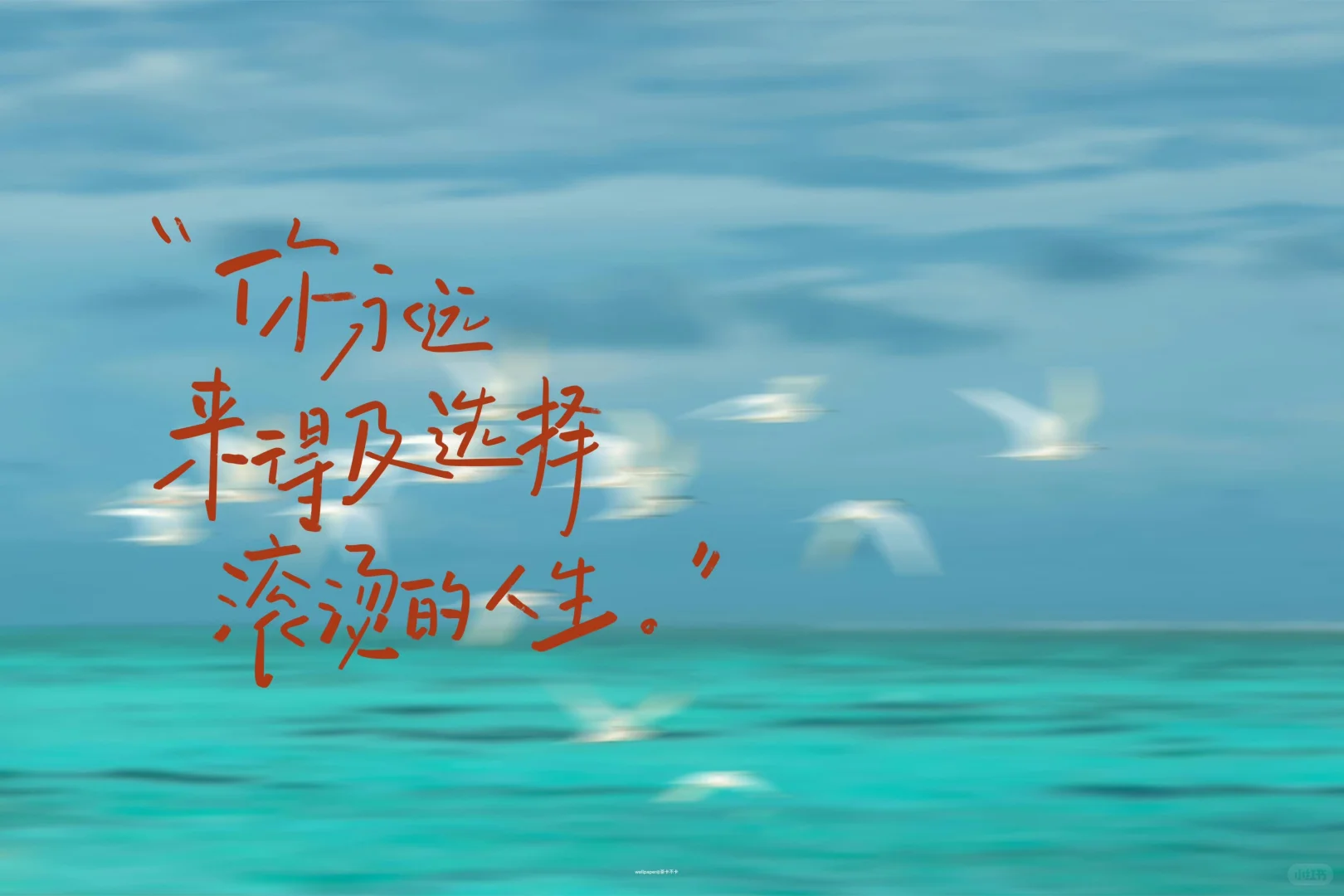 很棒的iPad壁纸🌊