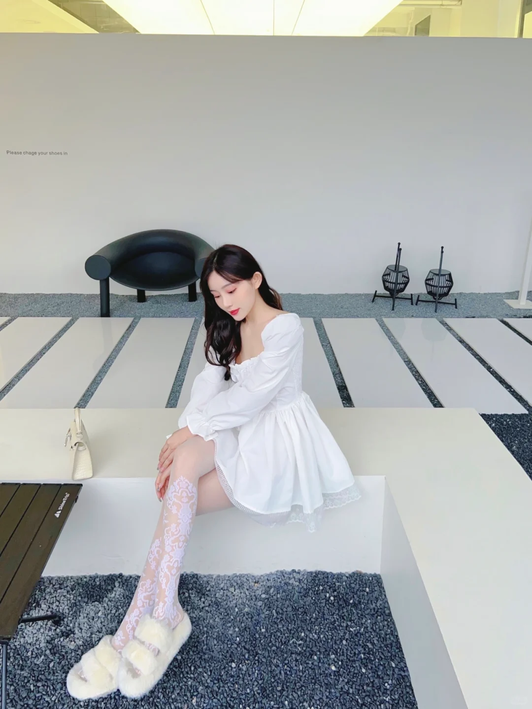 想做你的白雪公主👸纯欲白丝 维纳斯