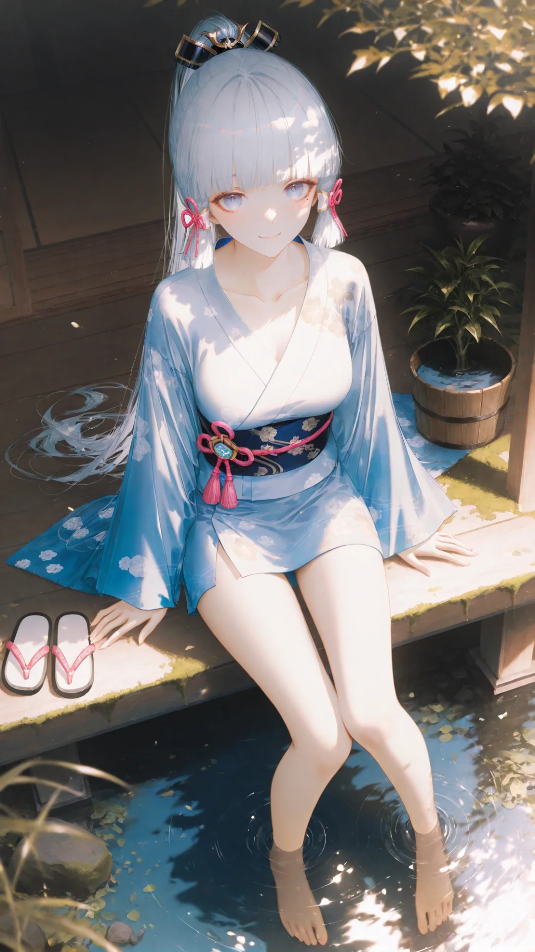 神里绫华｜悠闲夏日