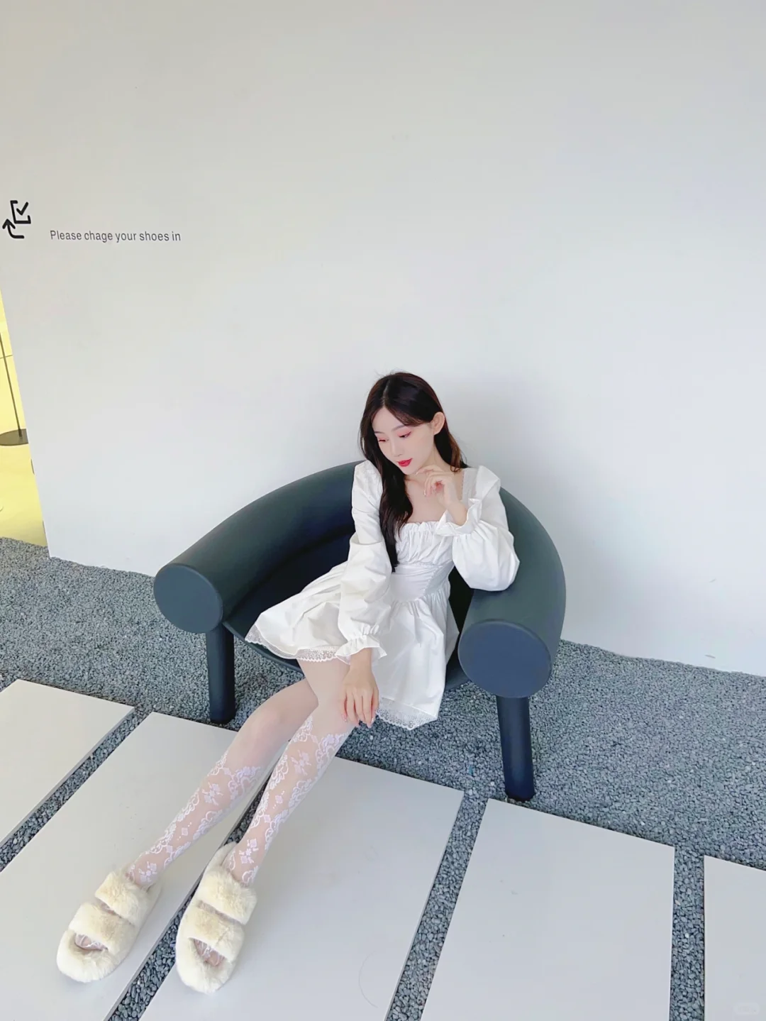 想做你的白雪公主👸纯欲白丝 维纳斯
