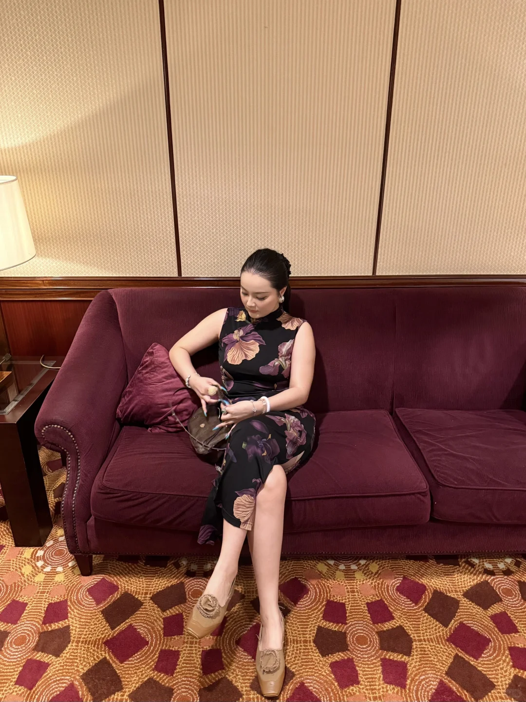 丰腴的复古画报美人