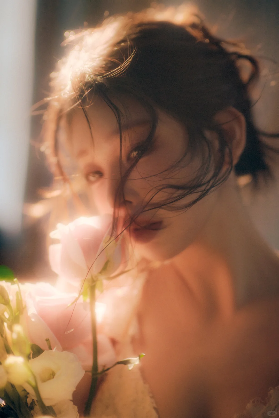 斩男又斩女🌸唯美氛围感法式鲜花少女写真