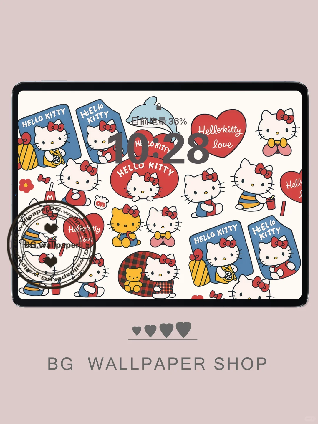 🎀凯蒂猫平板壁纸｜被可爱包围的快乐谁懂