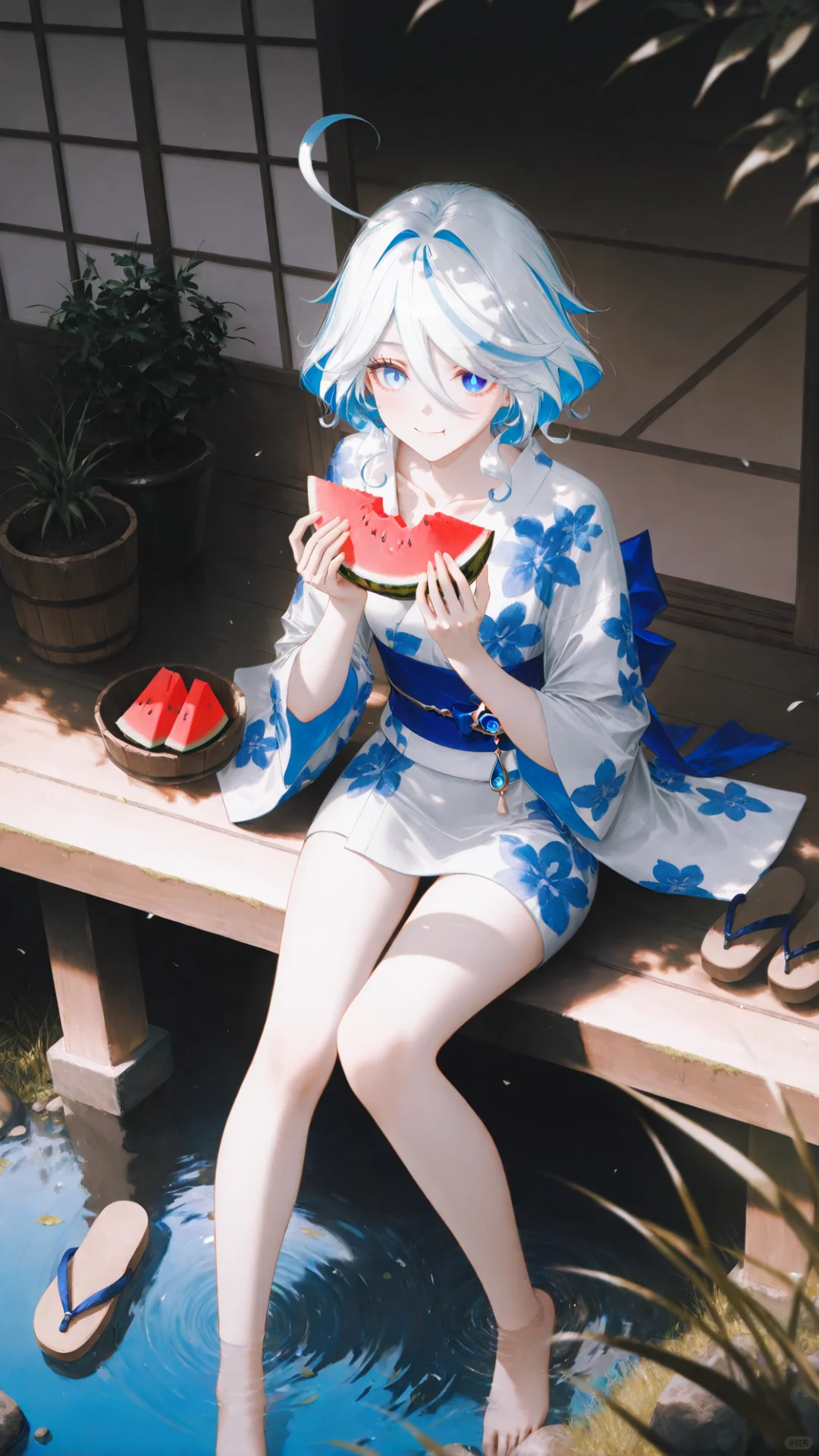 芙宁娜｜悠闲夏日