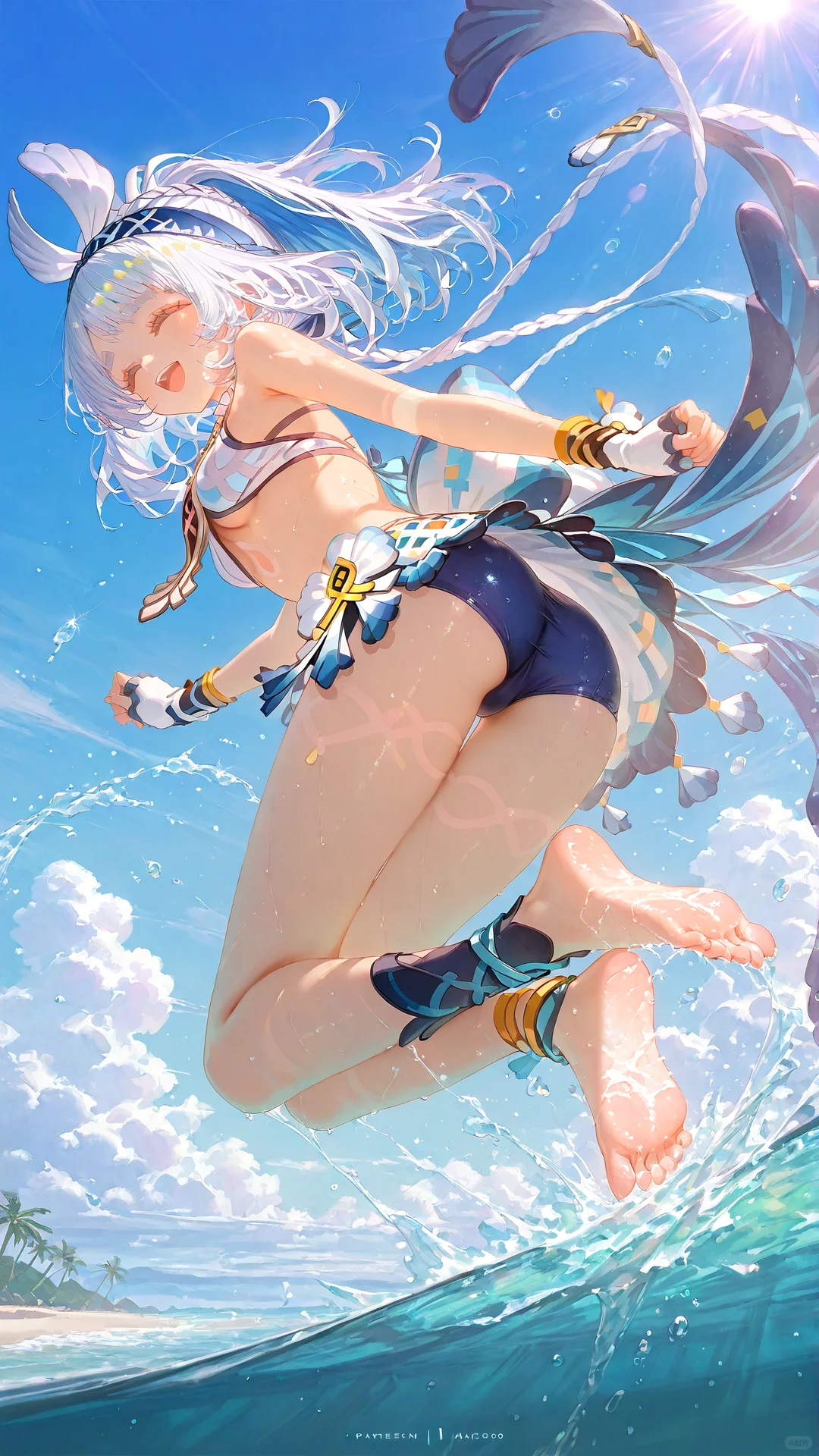day22 沙滩·夏日·玛拉妮 粉丝点图
