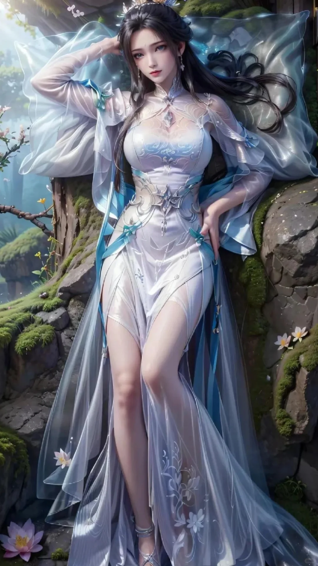 师姐陆雪琪真的很哇塞，国漫ai绘画