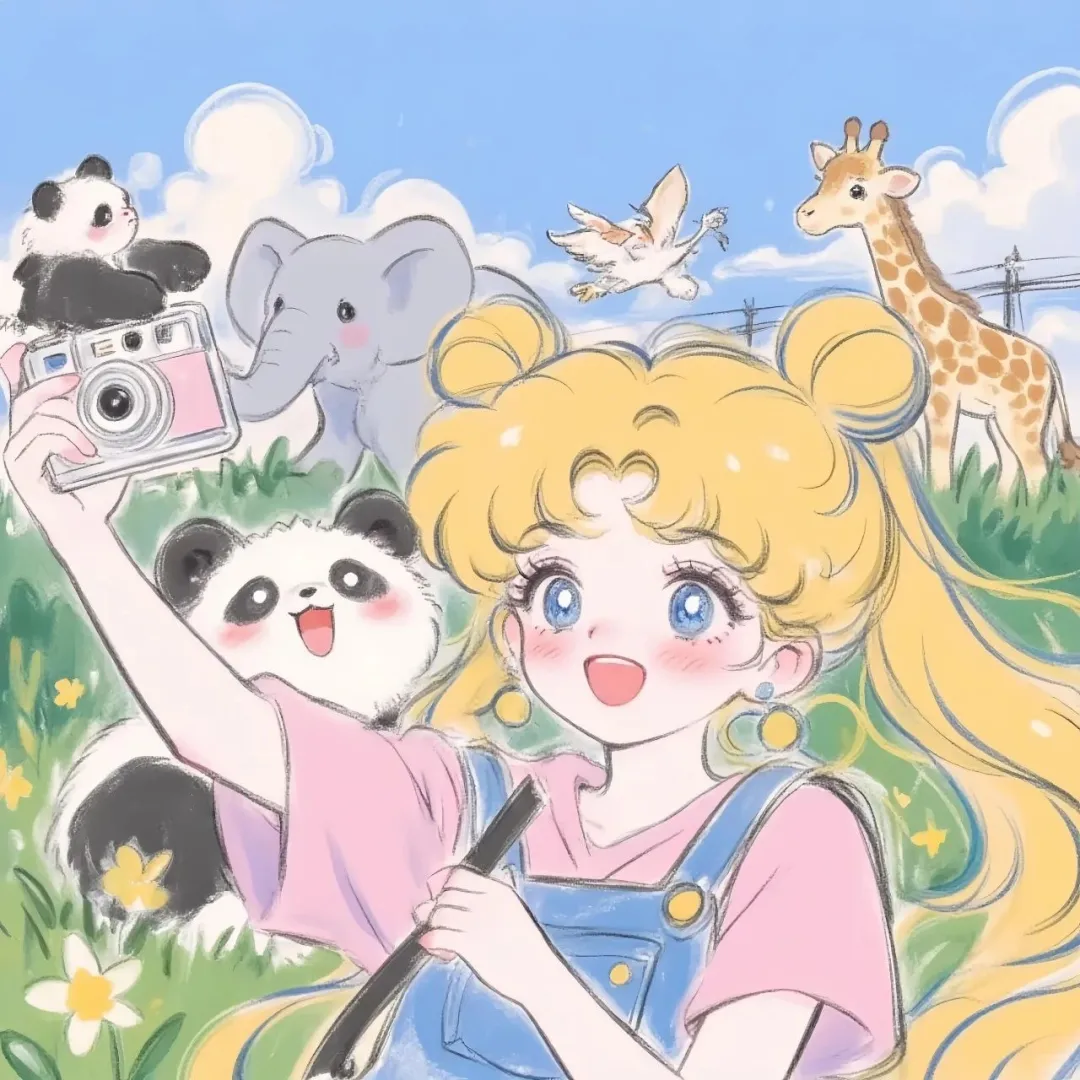 怎么会有这么可爱的美少女啊～