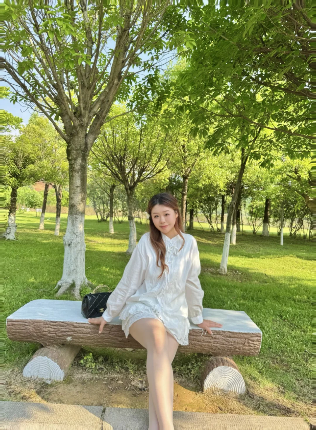 绿油油的草坪怎么拍都好看💚