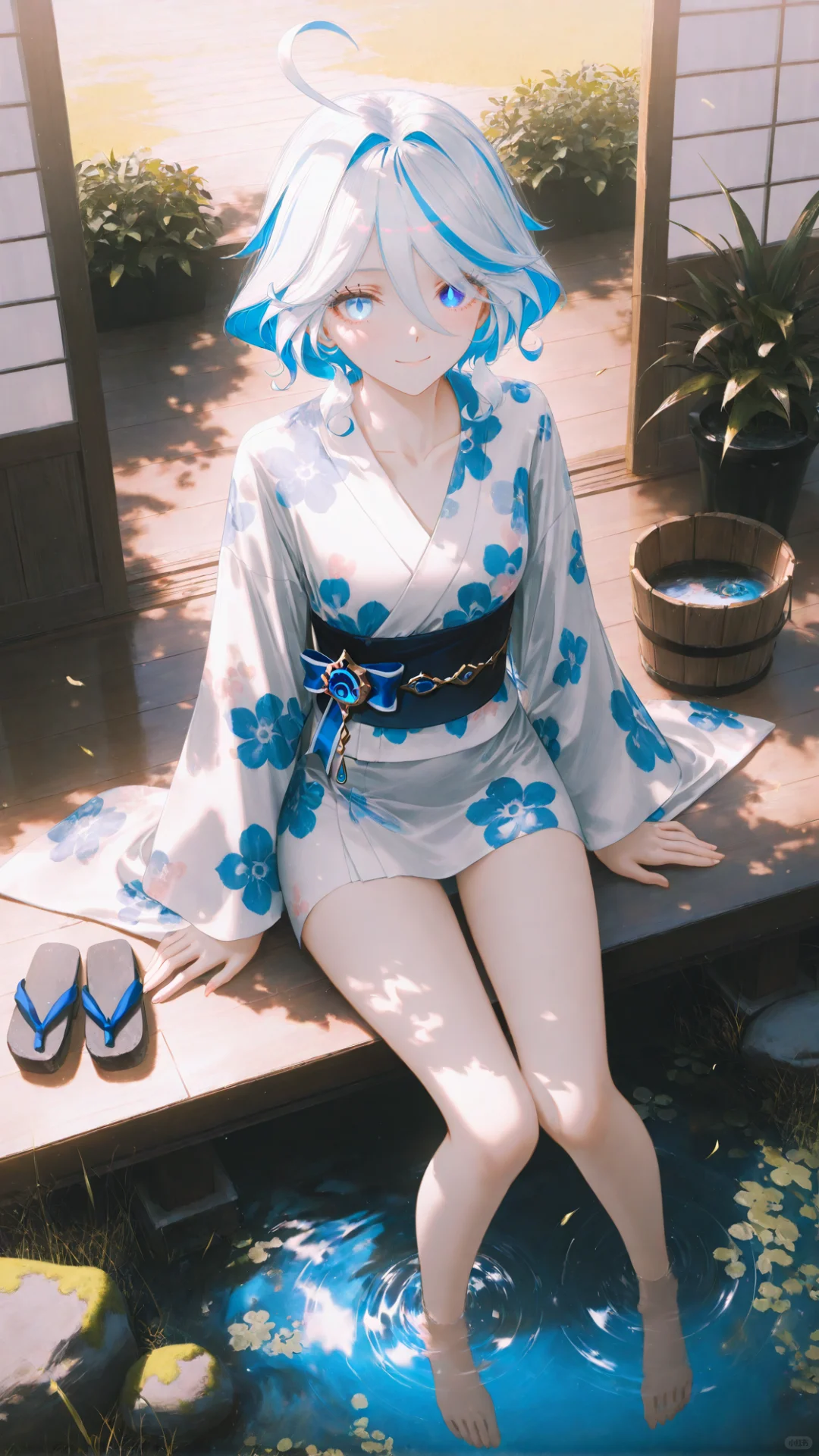 芙宁娜｜悠闲夏日