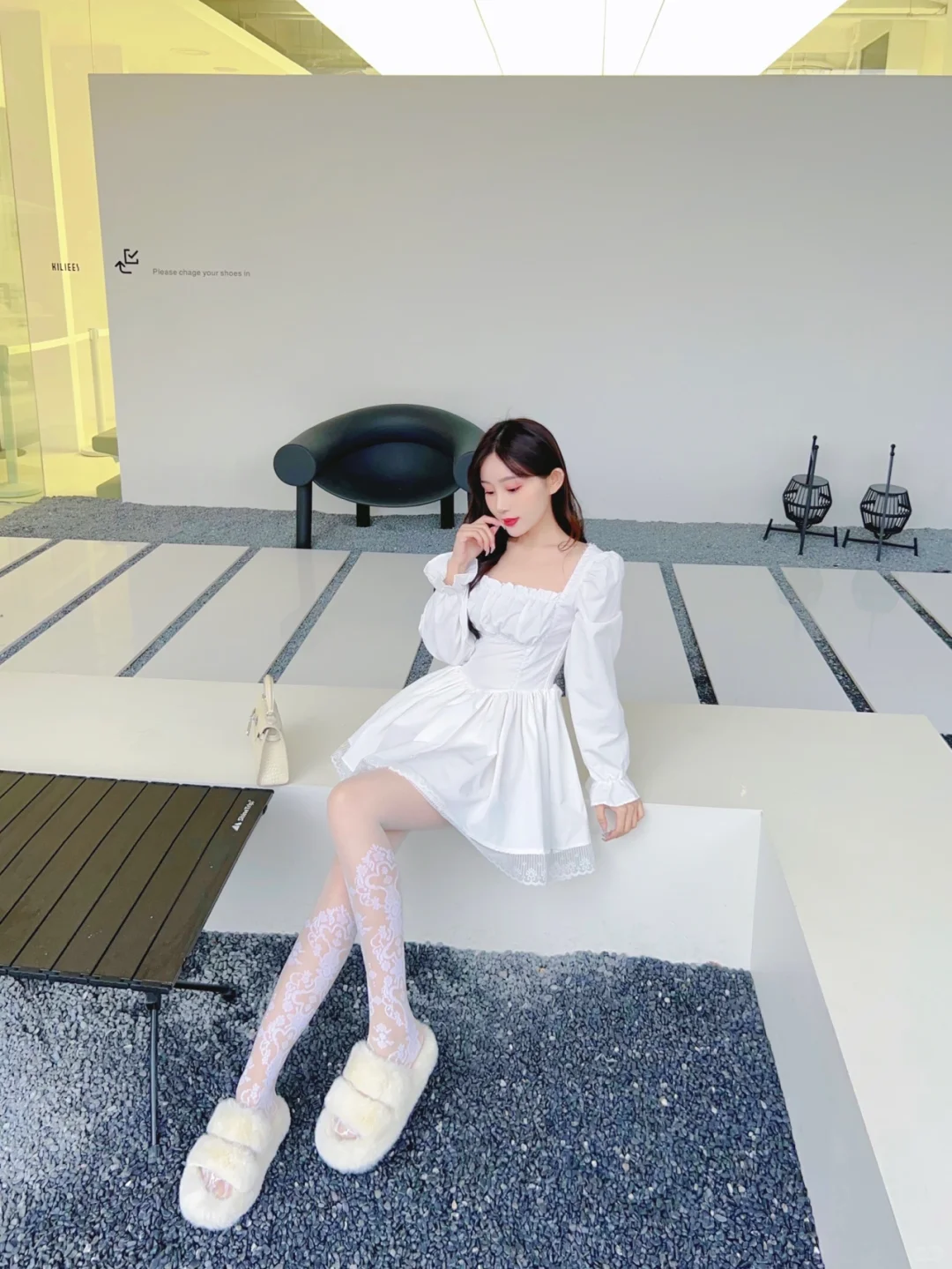 想做你的白雪公主👸纯欲白丝 维纳斯