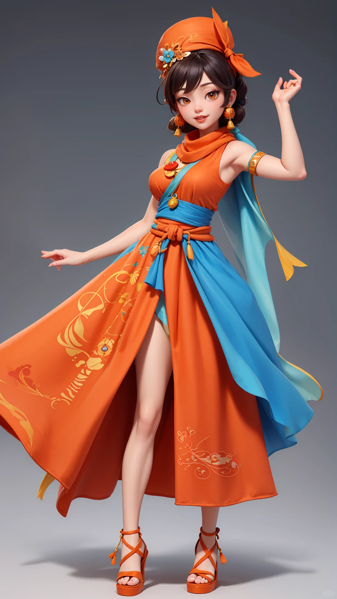 🎀卡哇伊3D立体美女人物壁纸，萌到犯规！