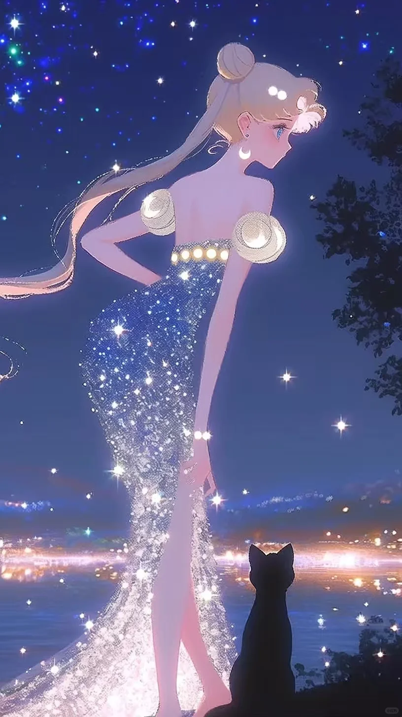 闪闪发光的美少女