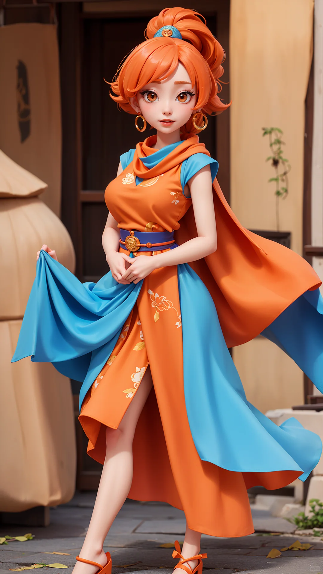 🎀卡哇伊3D立体美女人物壁纸，萌到犯规！